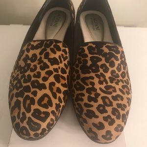 Alfani leopard print loafer flats